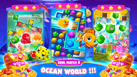 Game Match 3 - Ocean World
