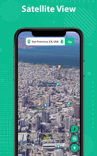 GPS Earth Map Navigation Screen 2