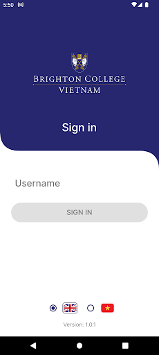Android application BCVN Portal screenshort