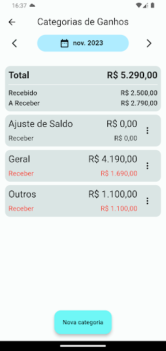 Minhas Contas Plus Screen 2