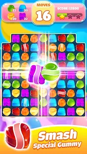 Jelly Jam Crush- Match 3 Games