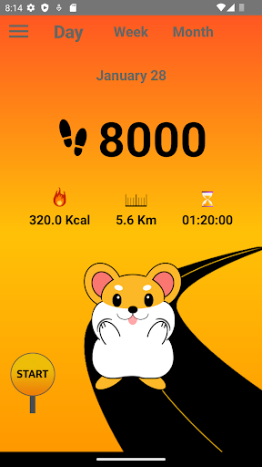 FunnyWalk: Character Pedometer Screen 2