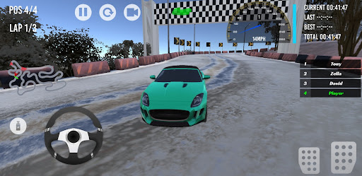 Classic Car Racing Game Screen 2