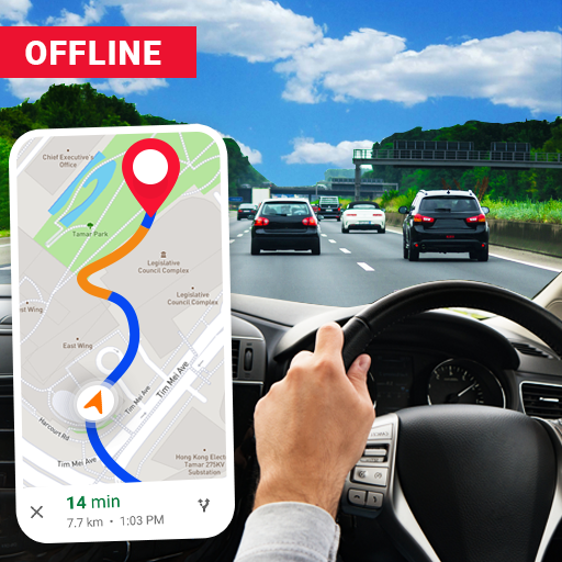 Offline Maps: GPS Navigation  Icon