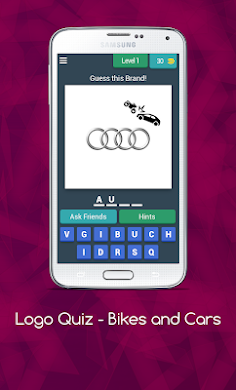Logo Quiz - Cars and Bikes - Screenshot 2