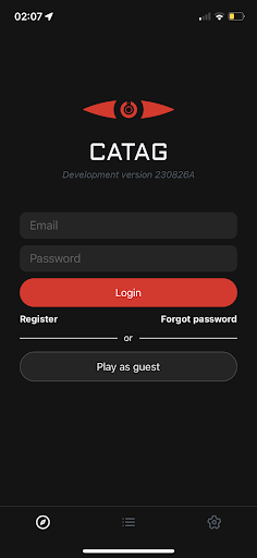 Android application Catag screenshort
