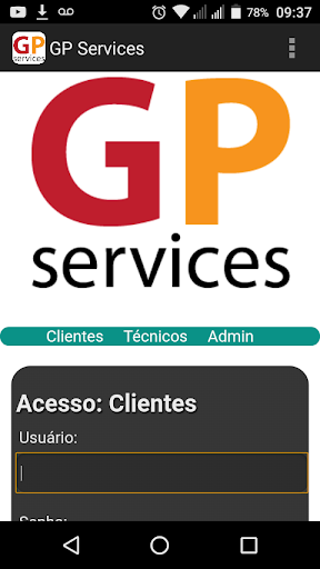 GP Services Deltafire Screen 3