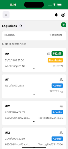 SIMCORPI - Solicitações Screen 2