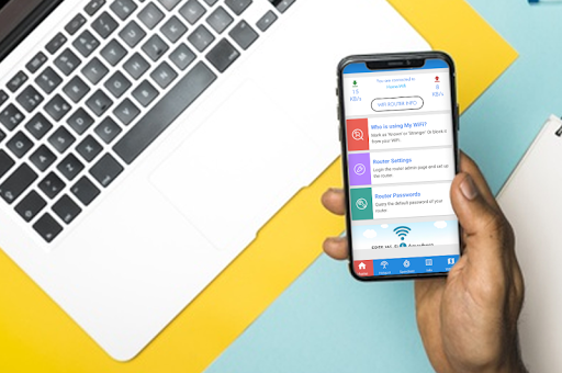 Android application Wifi Connection Anywhere Map screenshort