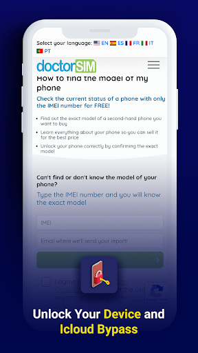 IMEI Unlock : Device Unlock Screen 3
