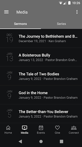 Victory Baptist Church Benton Screen 2