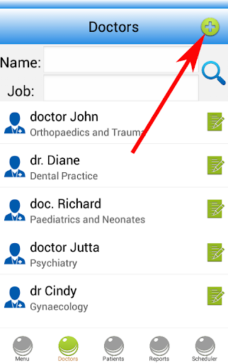Medical Software Screen 2
