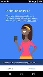 Hangouts Dialer - Call Phones Screenshot