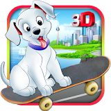 Skate Puppy:Expert Traffic Run icon