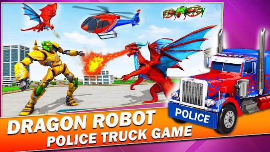 لعبة التنين روبوت سيارة – روبوت تحويل الألعاب 5