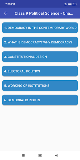 Class 9 Political Science NCER Screen 2