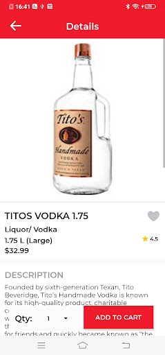 Country Club Liquors Screen 2