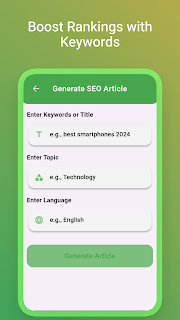 AI Writer & SEO Blog Generator