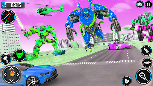 Robot Car Transform Robot Game
