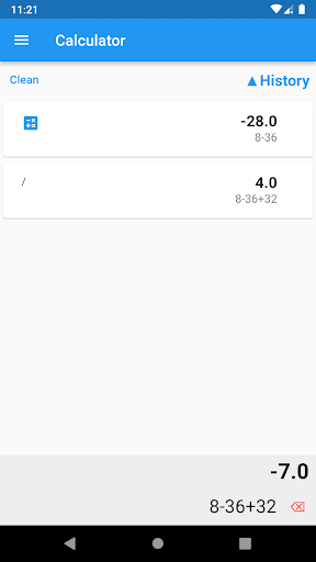 Re-Calculator Screen 3