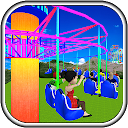 Virtual Family Amusement Park Fun Game