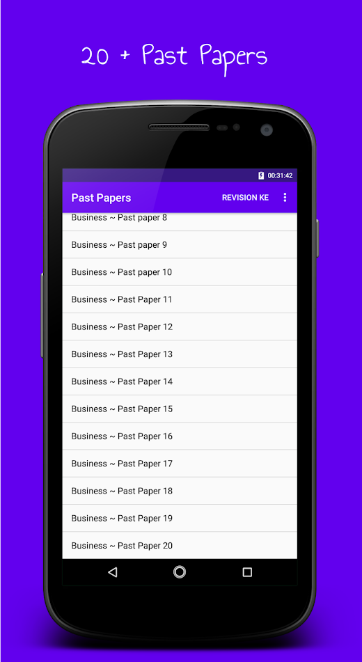Android application Business Studies Notes & Paper screenshot