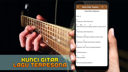 Kunci Gitar Lagu Terpesona