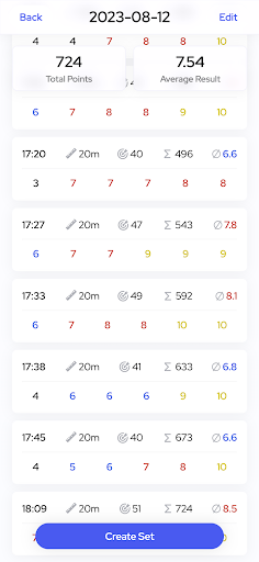 BogenTrack Screen 3