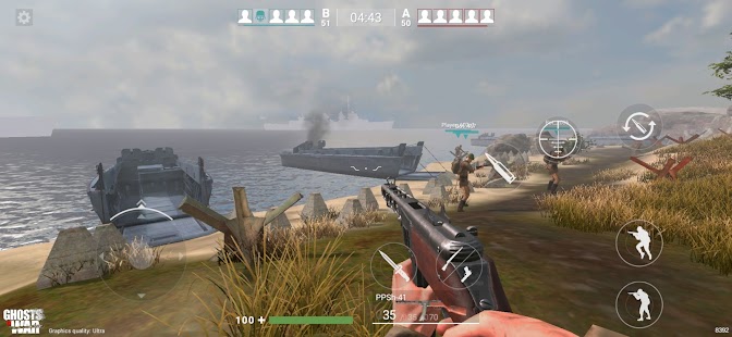 Ghosts of War: WW2 Gun Shooter Screenshot