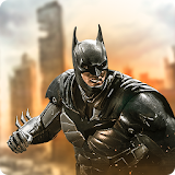 Superhero Flying Bat City Rescue Mission Survival icon