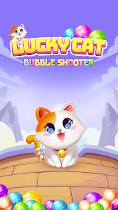 Lucky Cat  bubble shooter Mod Apk Download 4