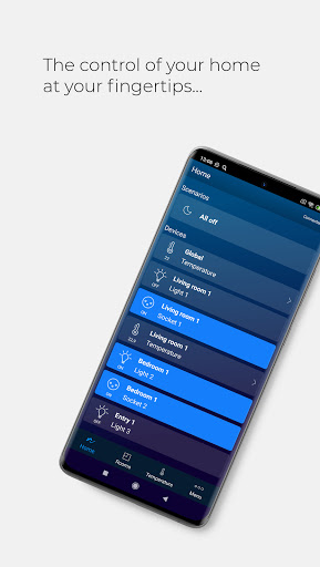 Android application smarthome ECO screenshort