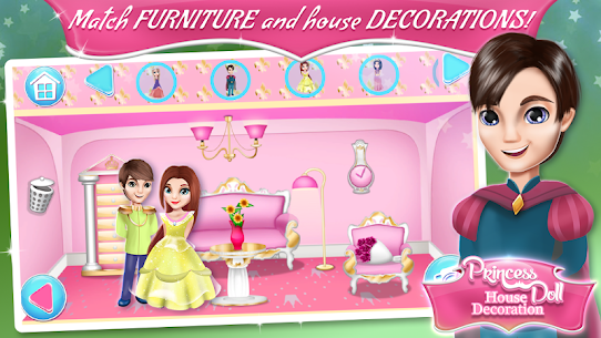 Princess Doll House Decoration For PC installation