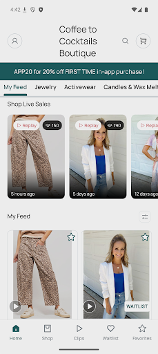 Coffee to Cocktails Boutique screenshot 1