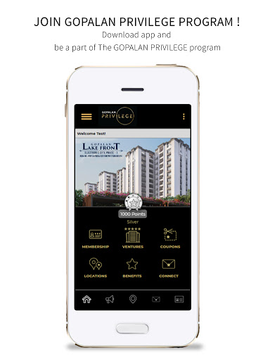 Android application Gopalan Privilege screenshort