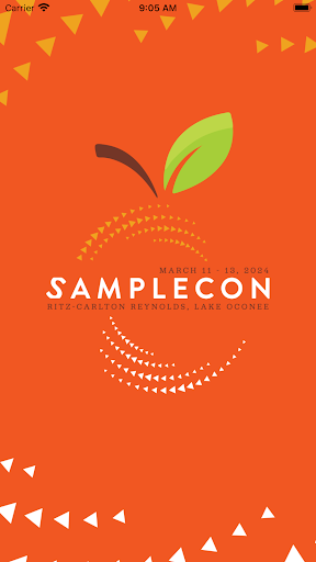Android application SampleCon 2024 screenshort