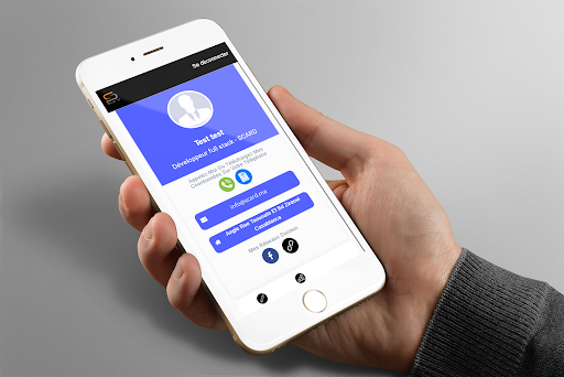 SCARD - SMART BUSINESS CARD Screen 2
