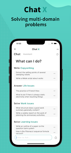 Chat X - AI Assistant Bot GPT4 Screen 3
