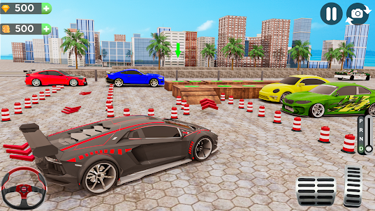 車ゲーム運転 - 車運転ゲーム 日本 - 自動車教習所ゲーム