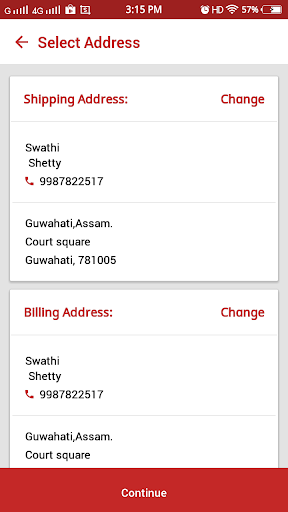 Android application Neulife screenshort
