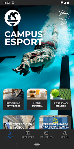 Android application CampusEsport+ screenshort
