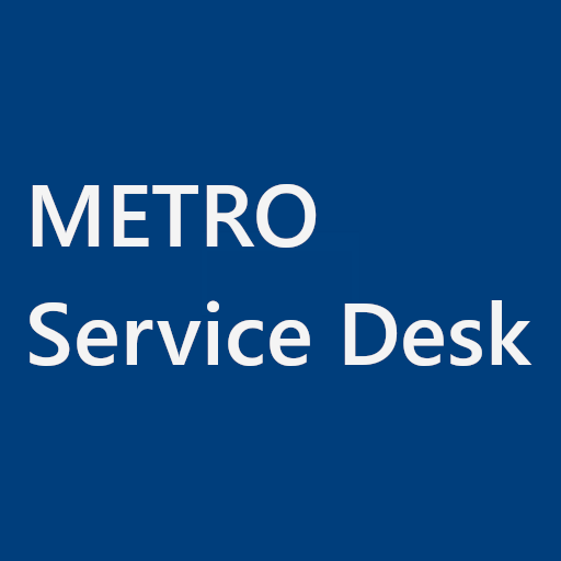 METRO Service Desk logo