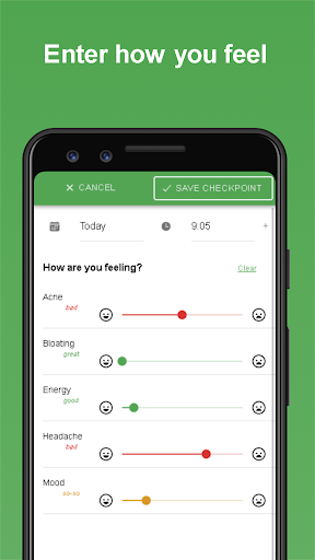 Screenshot of Eat Smart Kiwi: Food Diary