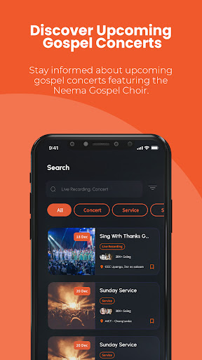 Neema Connect Screen 2