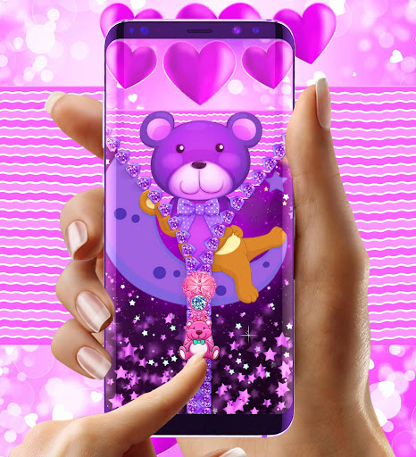 Teddy bear zip locker Screen 3