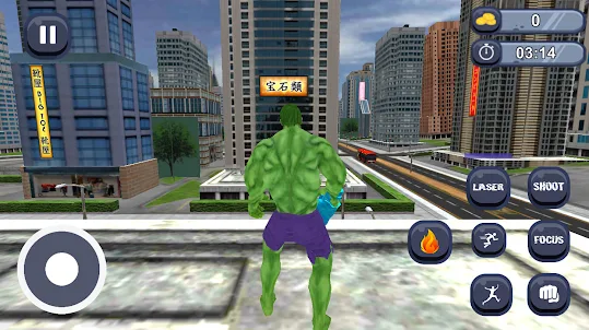 Incredible Green Monster Hero