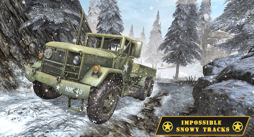 Snow truck cargo simulator