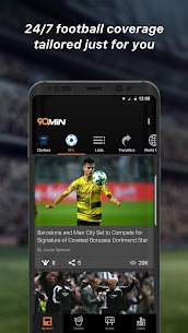 90min – Live Soccer News App For PC installation