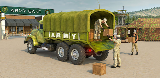 Army Truck Driving Cargo Games