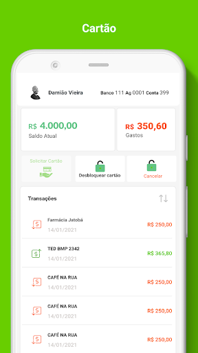 SIAFBank Screen 2